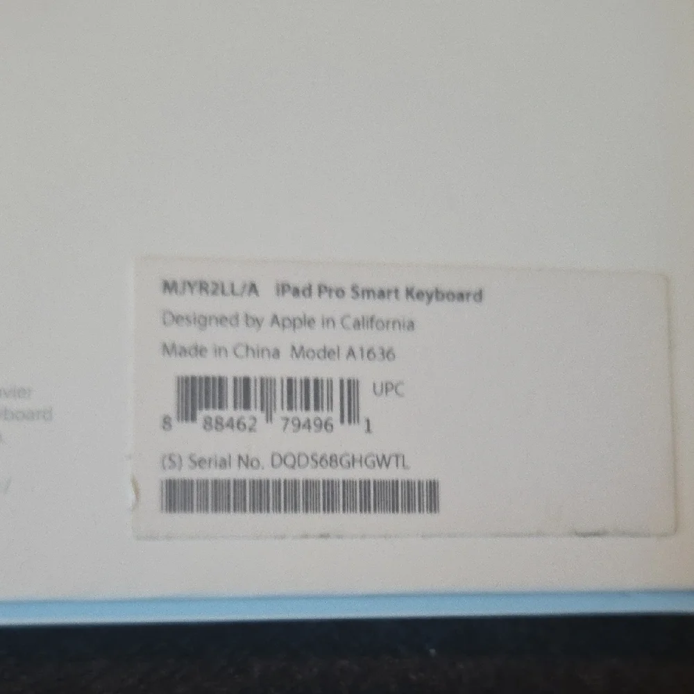 Apple iPad Pro Smart Keyboard - Dark Gray